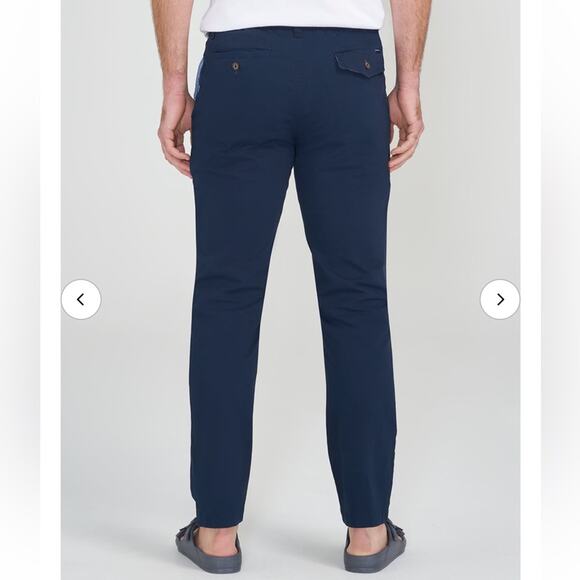 Chubbies The Armadas Originals Stretch Twill Pants in Navy Blue Sz XL NEW - Picture 2 of 11